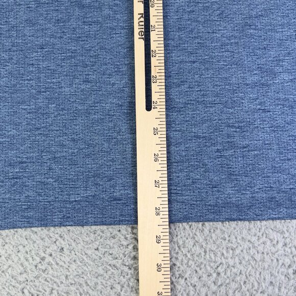 Lululemon Metal Vent Tech Shirt Mens XL Heather Blue Short Sleeve Athletic Gym - Picture 5 of 9